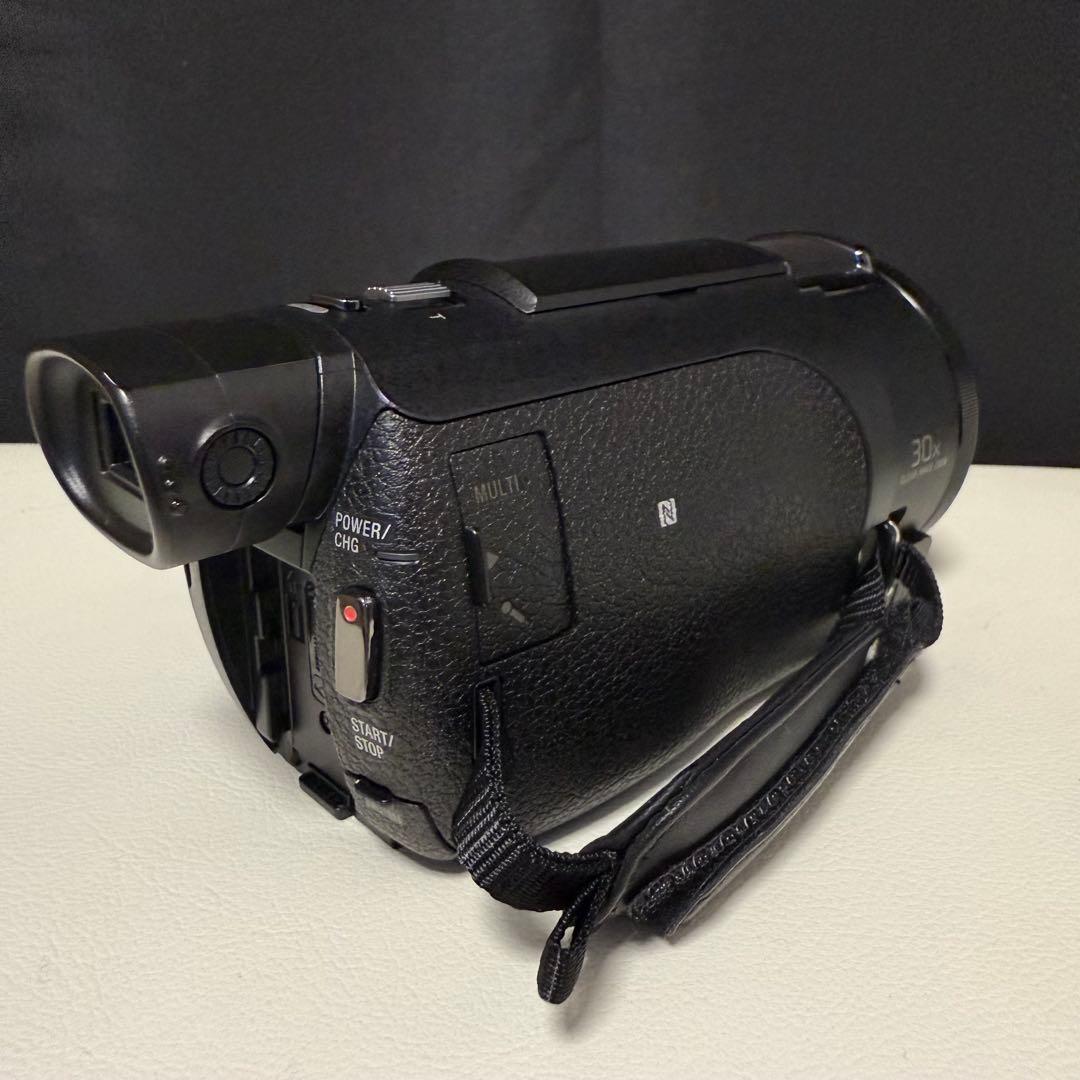 美品 SONY FDR-AX55 ビデオカメラ 4K ほぼ未使用　ソニー