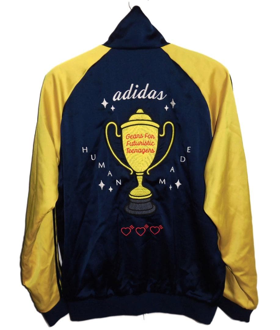 アディダス ヒューマンメイド リバーシブル トラックジャケット GV4342
