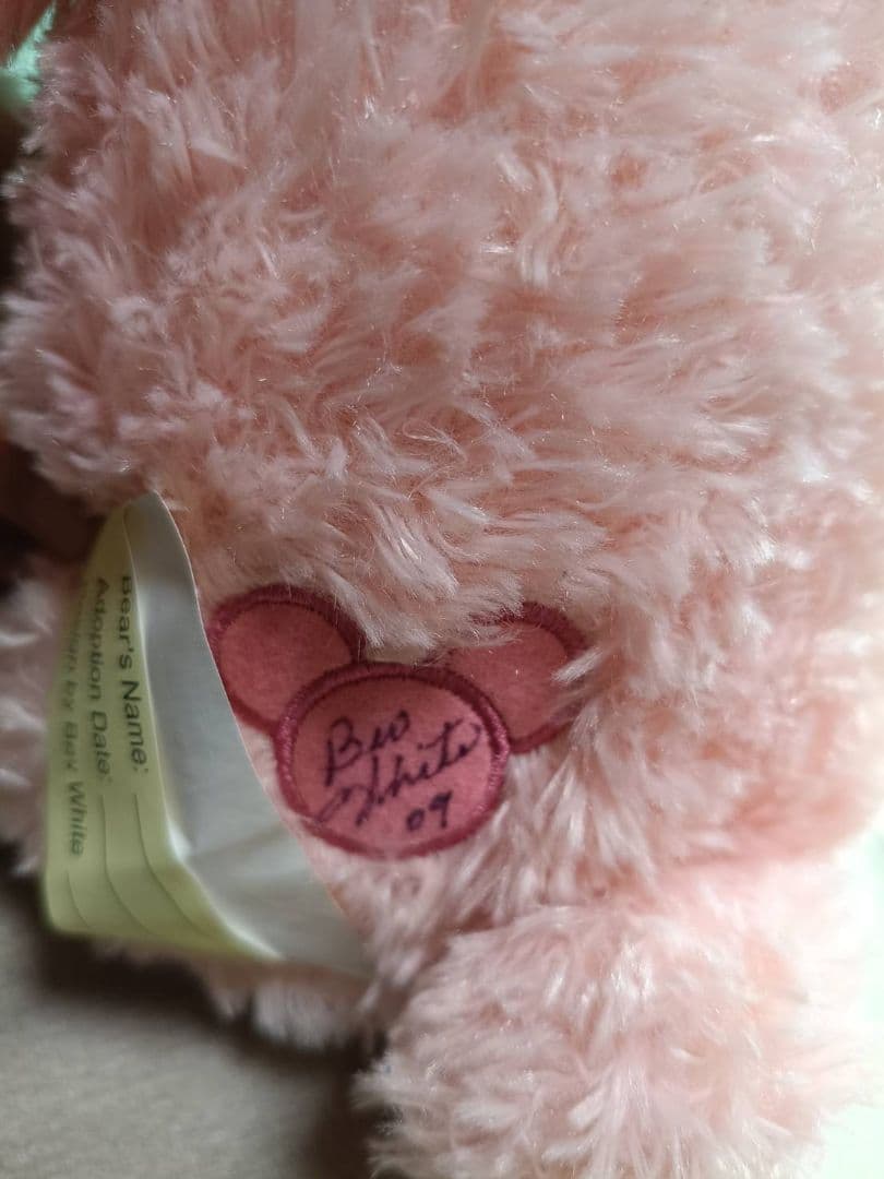 【超希少】ビバリーホワイト　世界限定5体　ピンク　ダッフィー