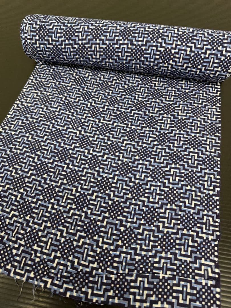 114)着物　浴衣　反物　9点セット　全て綿素材　着尺