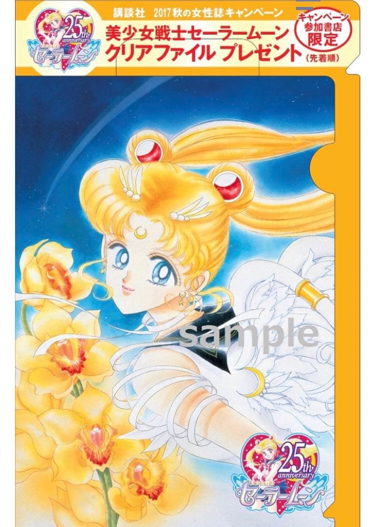 セーラームーン クリアファイル 原画 レゾネ 講談社 雑誌 キャンペーン