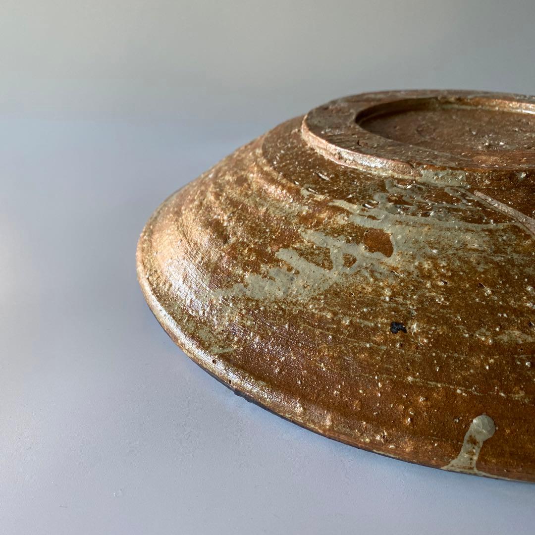 森岡嘉祥 共箱つき 馬の眼皿 大皿 京焼茶陶大家の通販はau PAY