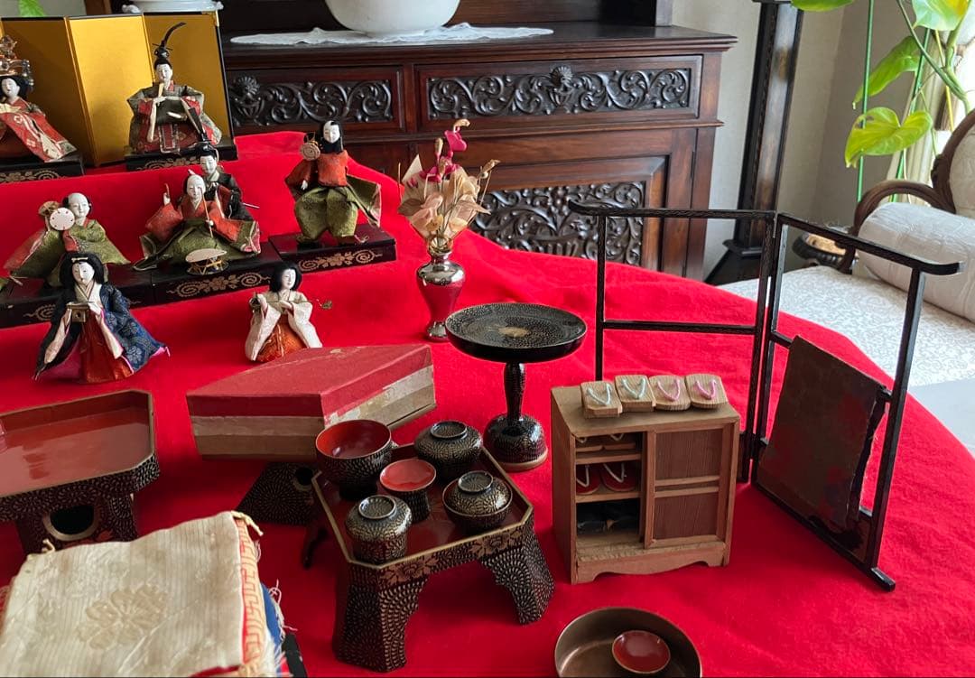 松時代物お雛様