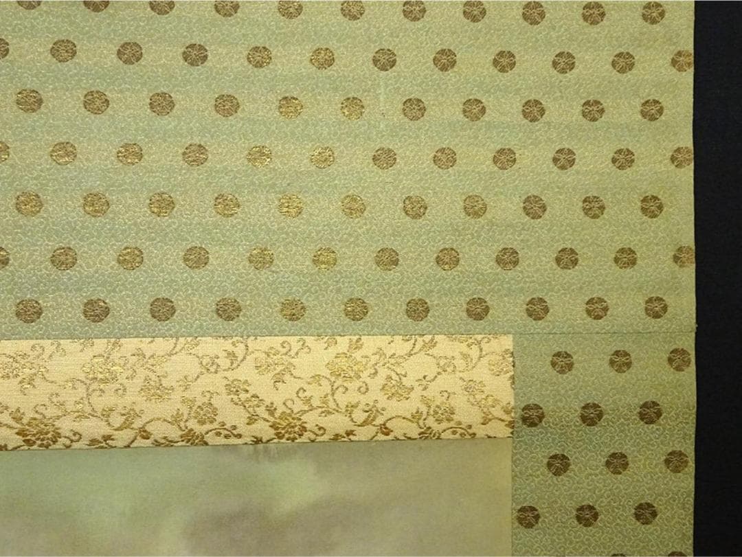 【真作】掛軸 水島裕『旭日 灯台図』絹本 肉筆 共箱付 掛け軸 a07305