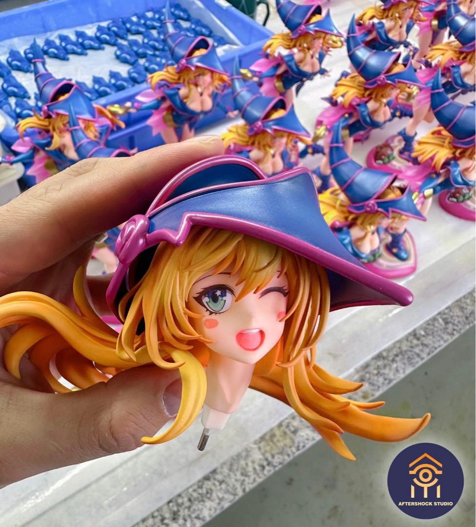 遊戯王 ブラックマジシャンガール フィギュア ガレージキット 遊戯王