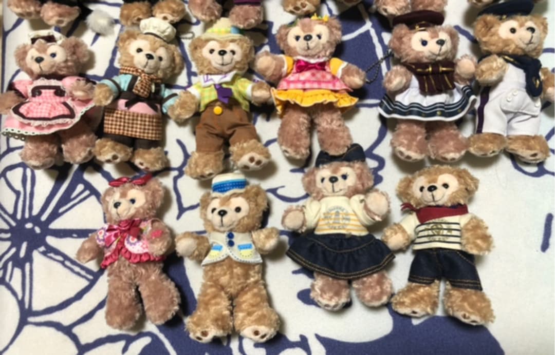 ダッフィー シェリーメイ セット 9体 duffy disney ダッフィー