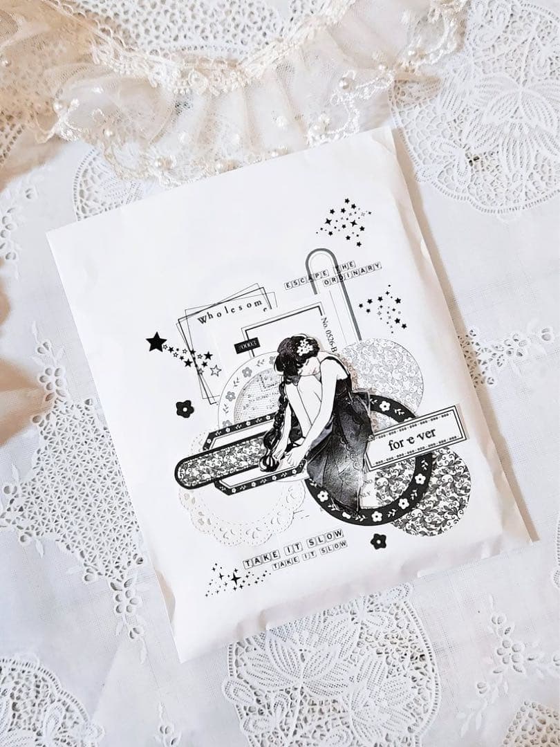 コラージュ素材 紙もの 素材紙 【2548】