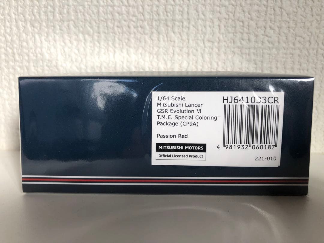 ホビージャパン 1/64 三菱 ランサー エボリューション 6 (T.M.E.)