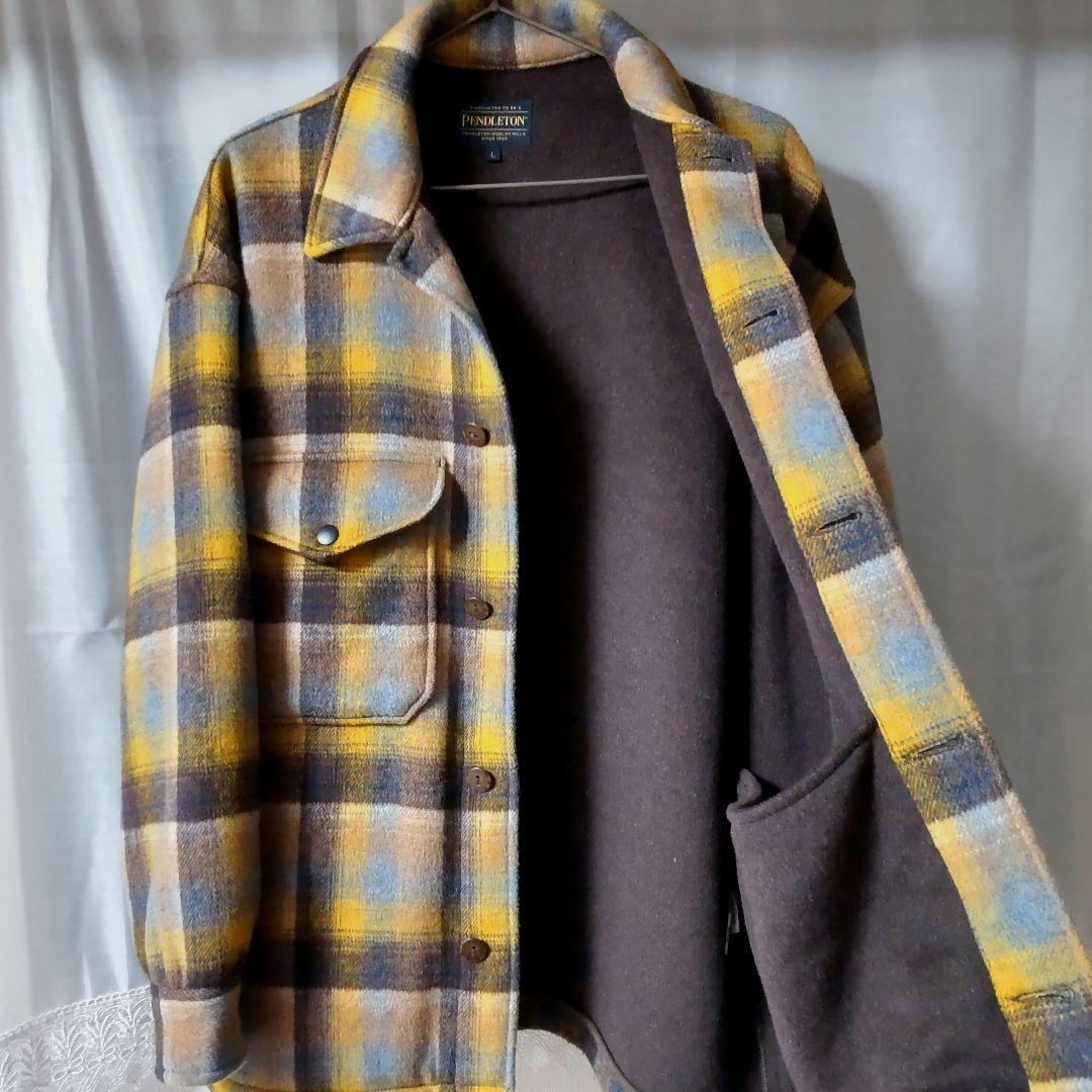 ペンドルトン　チェック　CPO　ジャケット