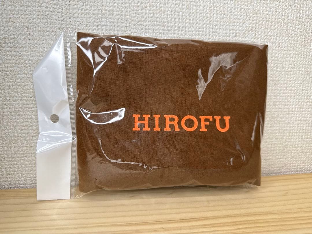 美品★HIROFU ヒロフ　ソーロ　ショルダーバッグ　本革　Hロゴ　紺色　保存袋