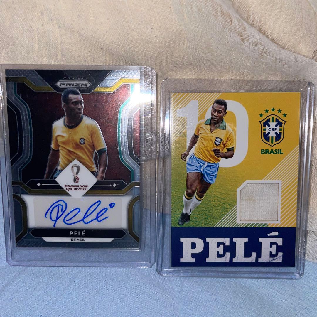 ペレ 直筆サインカード 実使用ジャージカード