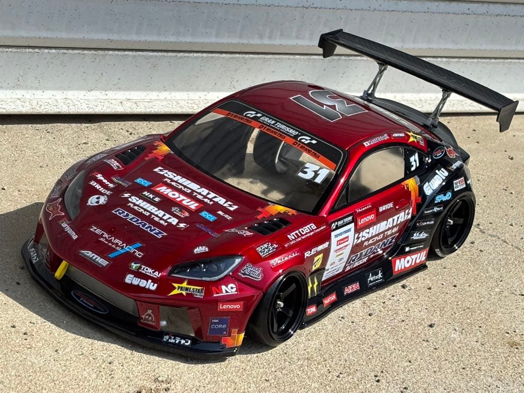 r31HOUSE gr86ラジコンボディー SHIBATA仕様 塗装済未走行 N