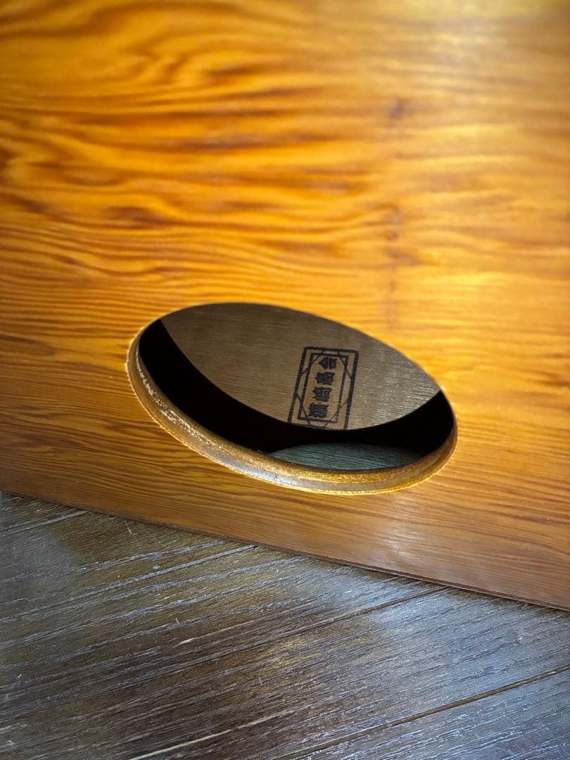 レア！2000年頃のカホン☆濱崎商会☆ハンドメイドの銘品です☆良好