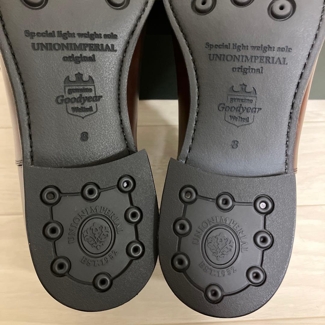 ユニオンインペリアル U2006 ストレートチップ ダークブラウン 8EEE26