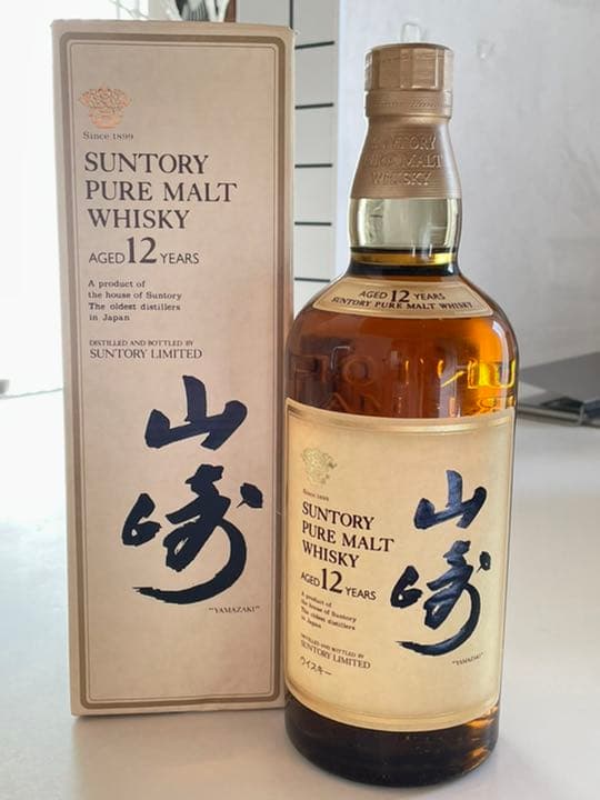 サントリー 山崎 12年 ピュアモルト ウイスキー 43度 750ml 未開封