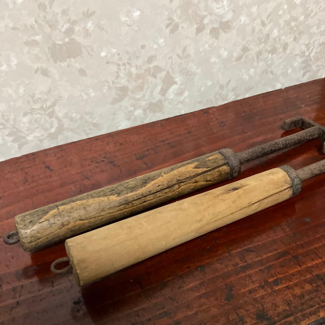 古い蔵戸の「落とし鍵」各種10点