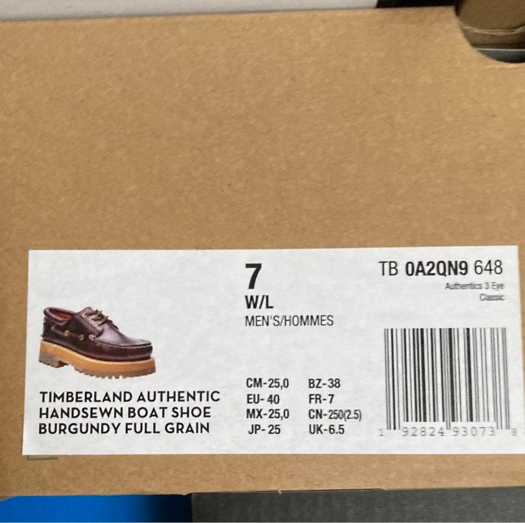 Timberland × A LIFE NY コラボ デッキシューズ