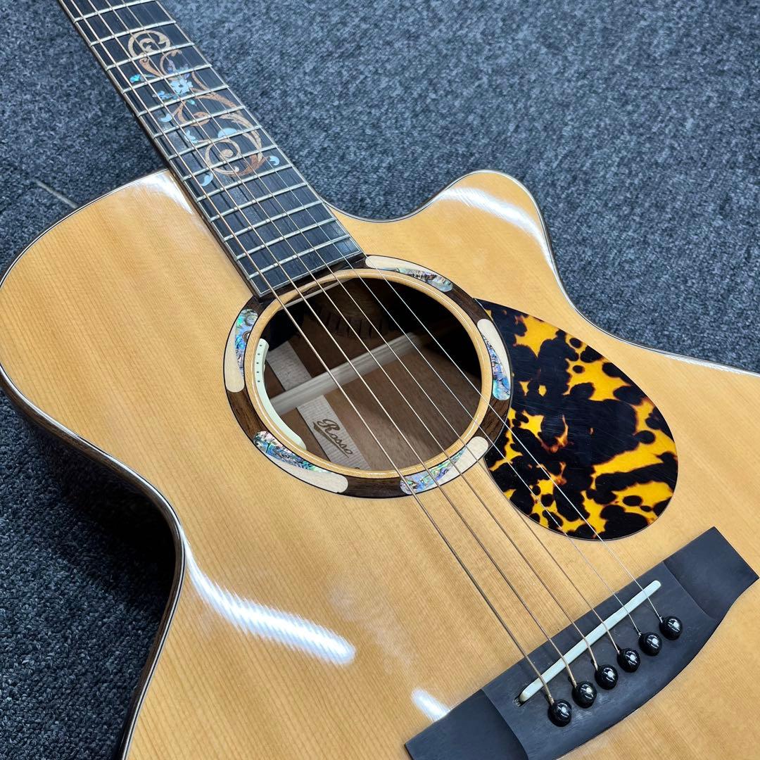 11568】ROSSO SJ-840C ロツンエレノコ アコースティックギター - メルカリ