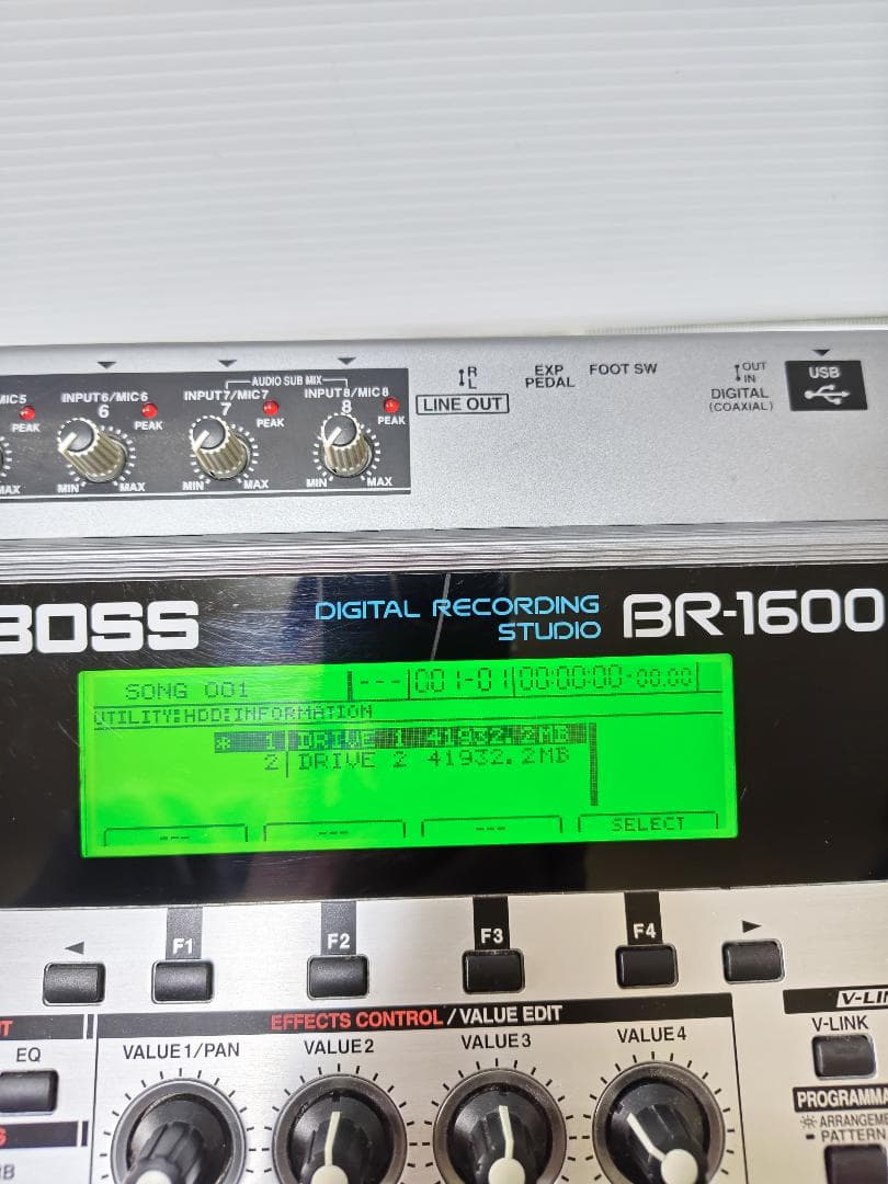 BOSS BR1600CD 80GB マニュアル付き