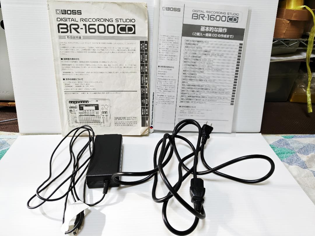 BOSS BR1600CD 80GB マニュアル付き