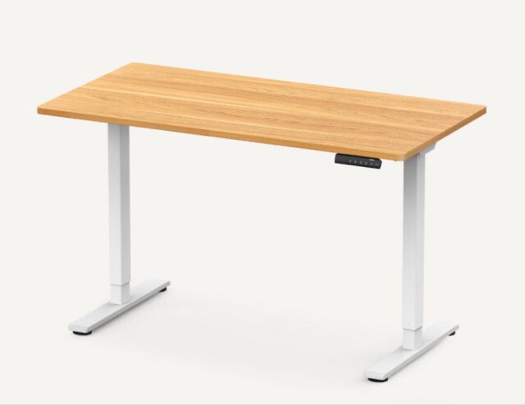 ［送料込み］FLEXISPOT EJ2 電動昇降式デスク ナチュラルウッド