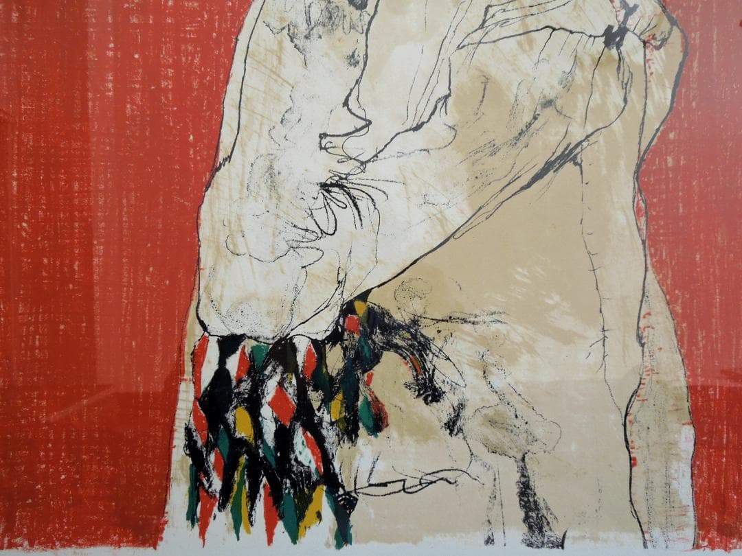 レア 真作 1977年 ジャン ジャンセン 大判 直筆サイン ピカソ ダリの