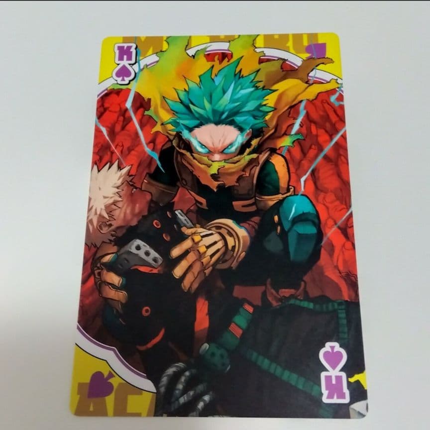 JF2024 ヒロアカ BIGトランプ ♤ 緑谷出久 爆豪勝己 - メルカリ