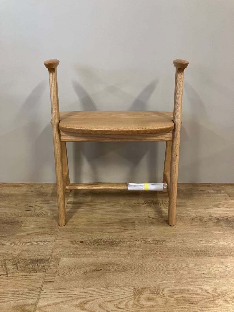 オーク無垢材　アシストスツール　展示品