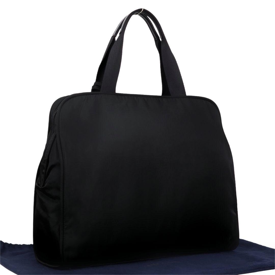 美品 プラダ 三角ロゴ テスート ビジネスバッグ トートバッグ