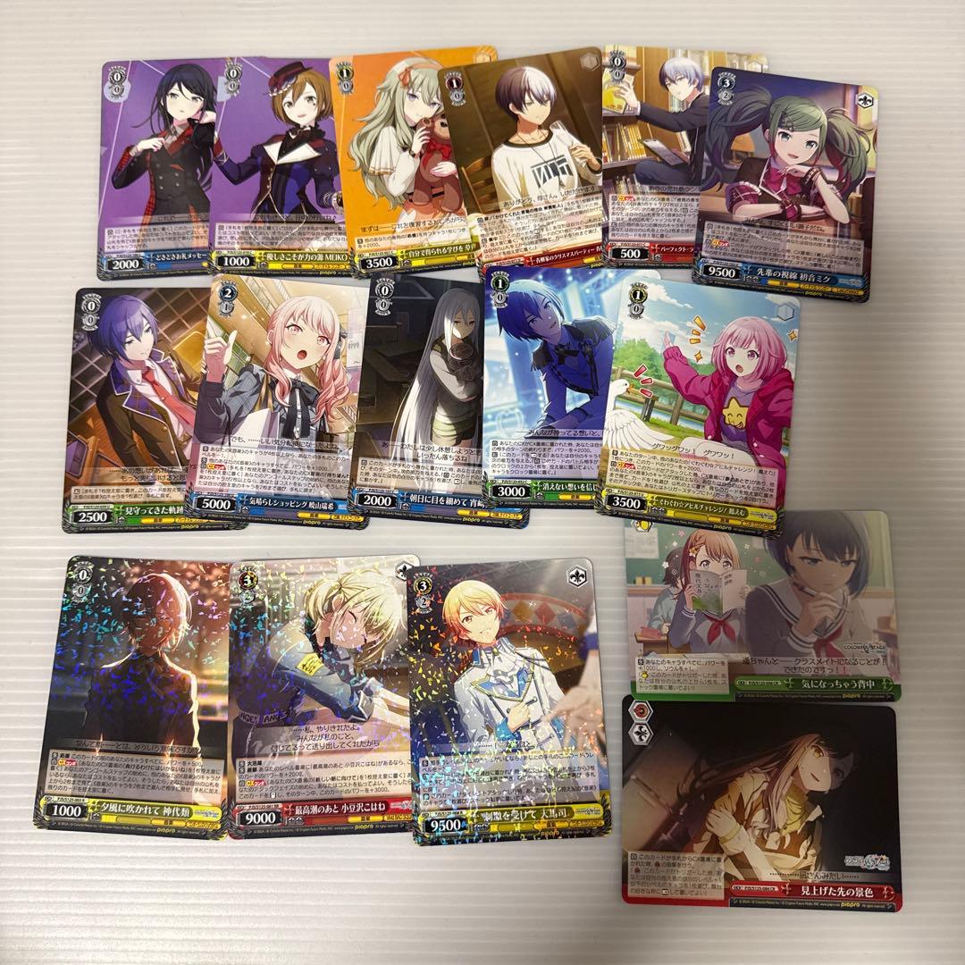ヴァイスシュヴァルツ プロジェクトセカイ カード セット 初音ミク
