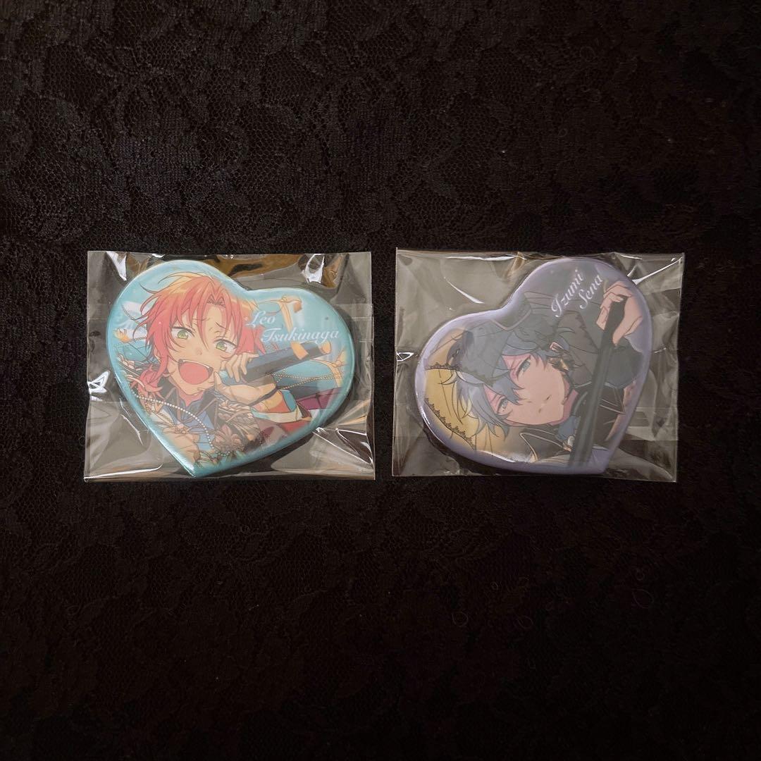 月永レオ￤瀬名泉￤ハートカンバッジセット - メルカリ