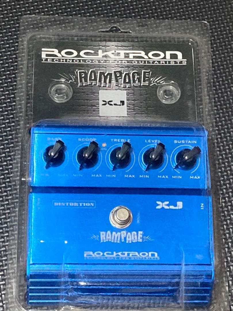 rocktron rampage xj 復刻 ROCKTRON RAMPAGE ディストーションペダル