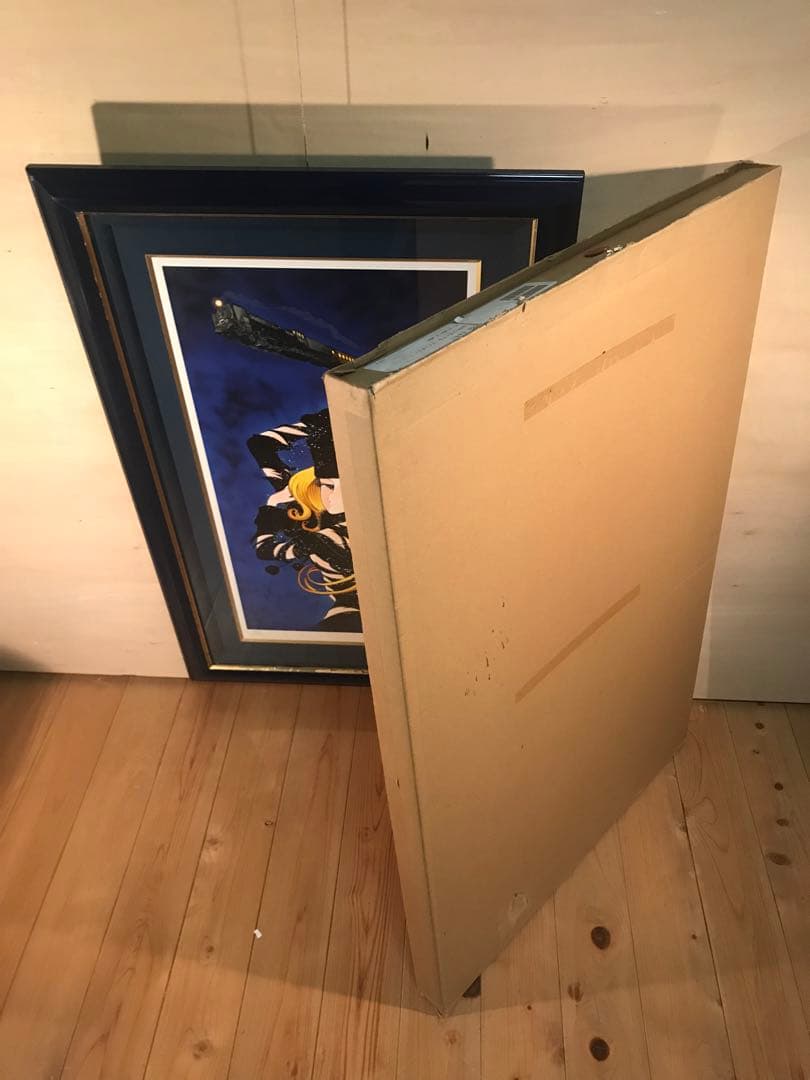 松本零士「エターナルファンタジー」シルクスクリーン　直筆サイン・作品保証書有り