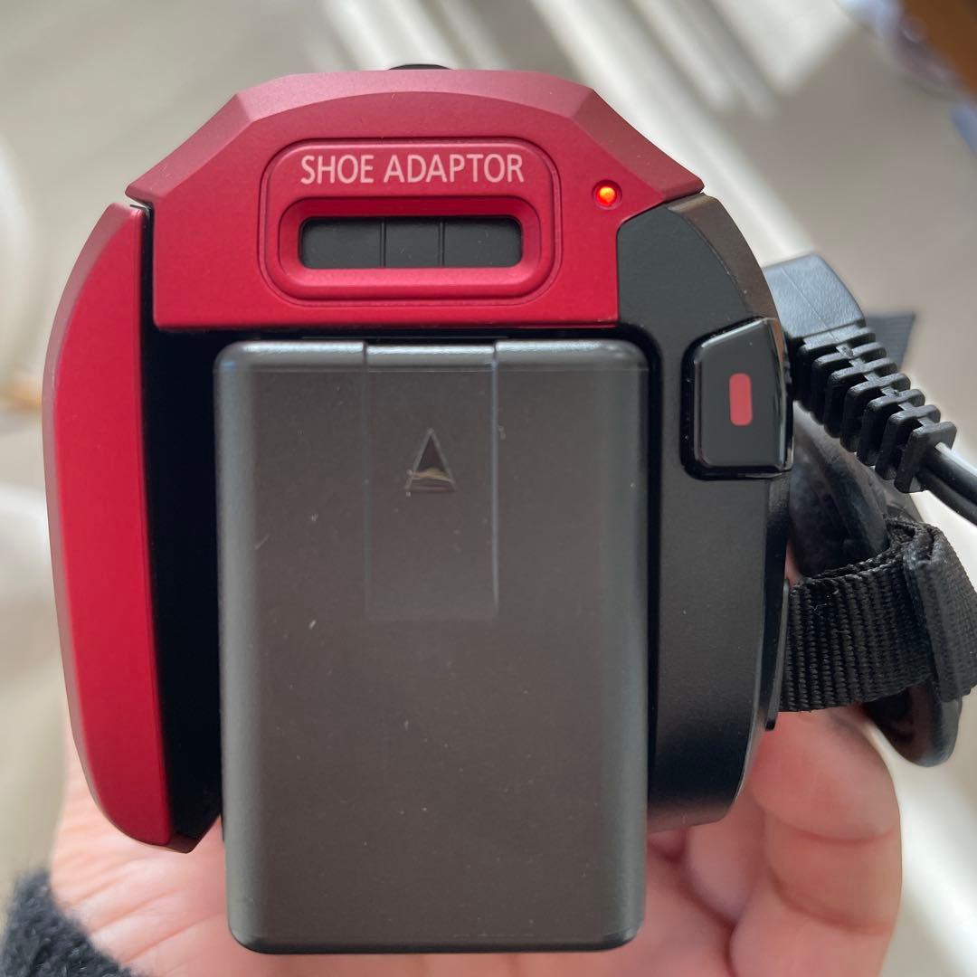 【未使用級】Panasonic 4Kビデオカメラ　HC-VX992M レッド