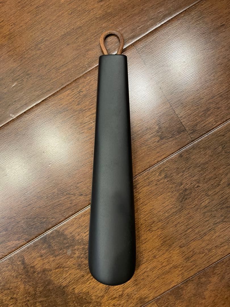 エルメス　シューズホーン 黒 収納袋付き