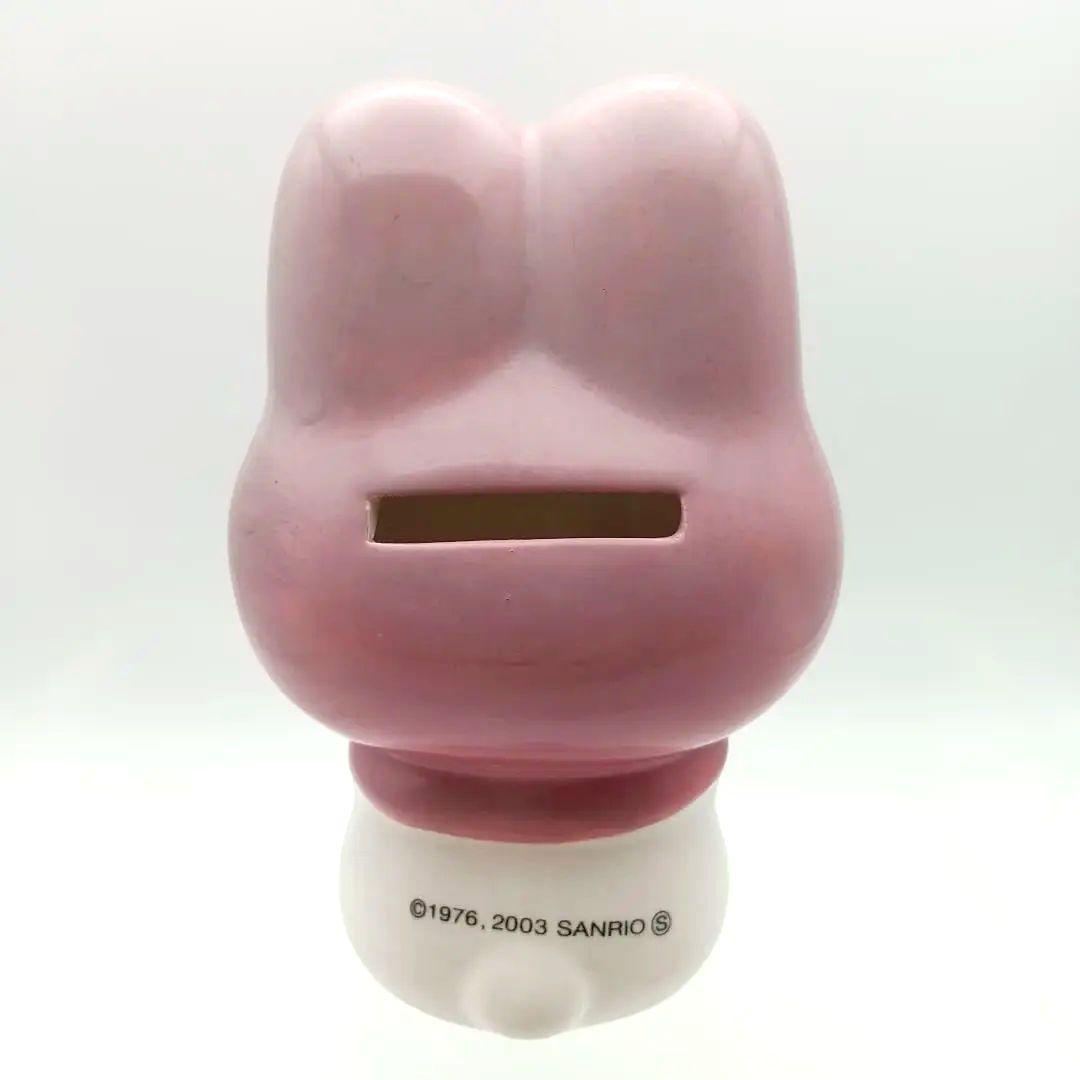 値下【希少・美品】マイメロディケーキオルゴール(2007年)貯金箱(2003