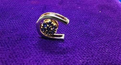 う*ん様 GSTV⭐ルビー•サファイアのリバーシブルペンダントトップRBSA約0