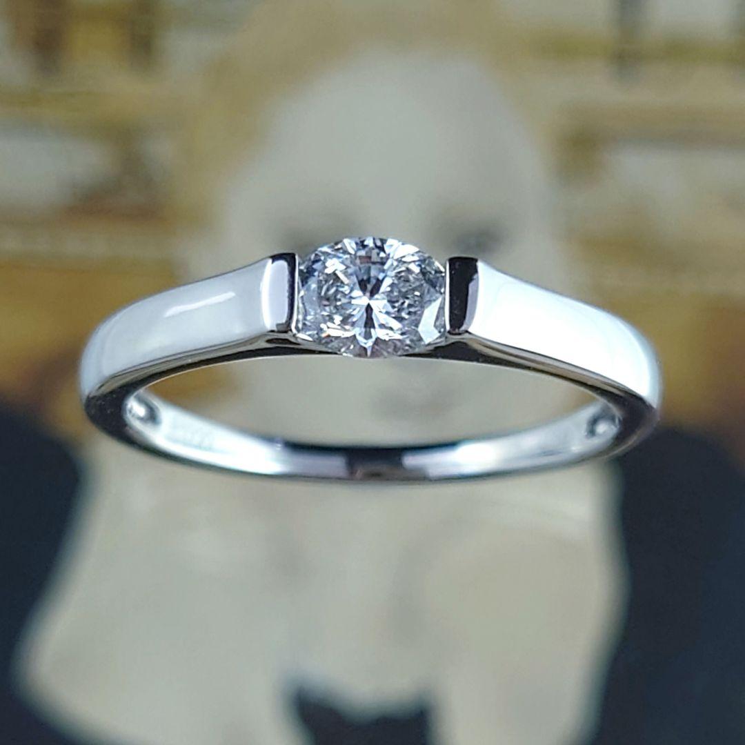 専用　Pt999ダイヤモンドリング　プラチナ　ダイヤ　一粒石リング　鑑定書付き