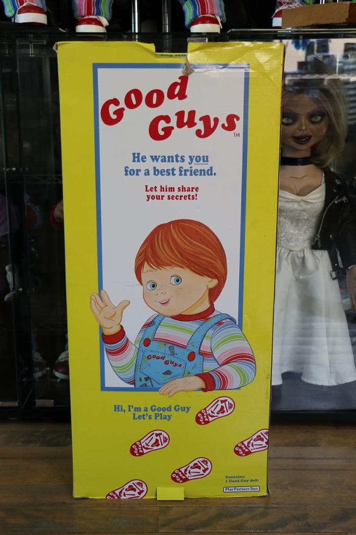 等身大 チャッキー グッドガイ人形用 グッドガイボックス ディスプレイケース
