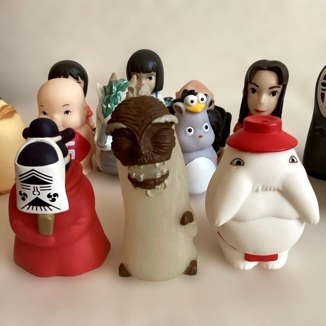 ジブリ 指人形 フィギュア 千と千尋の神隠し コンプリート15体 置物