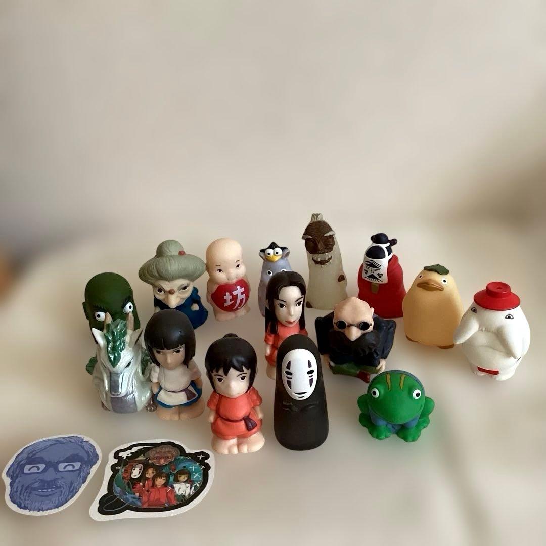 ジブリ 指人形 フィギュア 千と千尋の神隠し コンプリート15体 置物