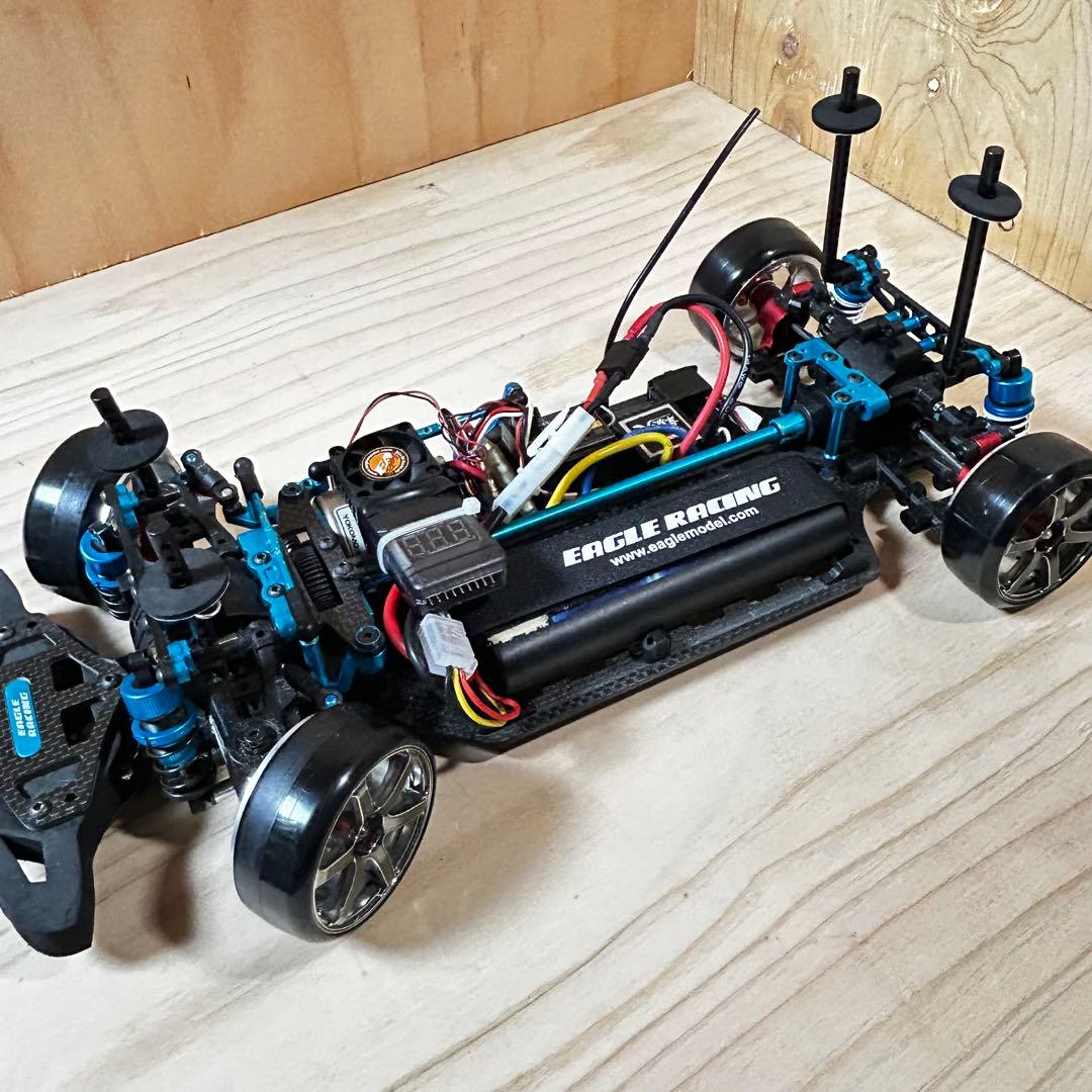 タミヤ TT-01 クラウン TT01 DRIFT V2 フロントモーター仕様 - メルカリ