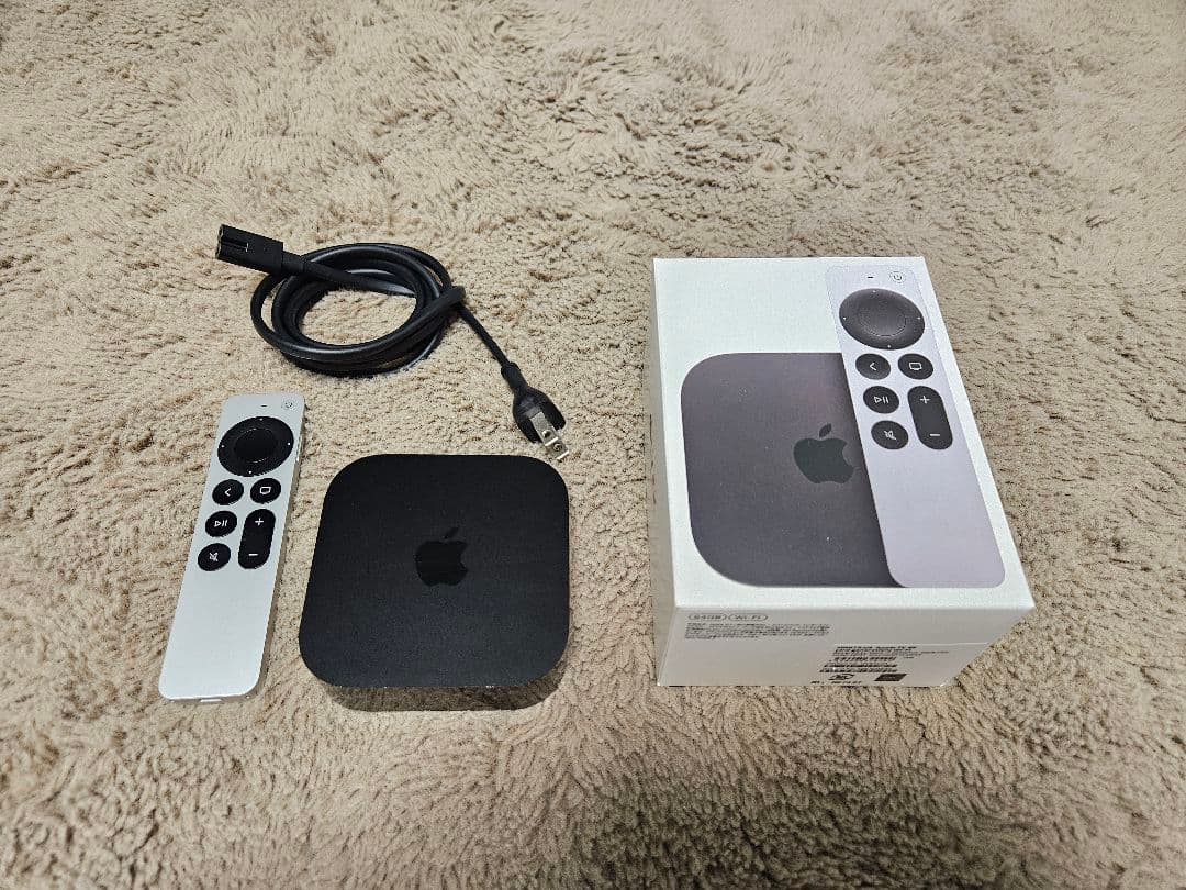 Apple TV 4K (第3世代) Wi-Fi 64GB （MN873J/A）