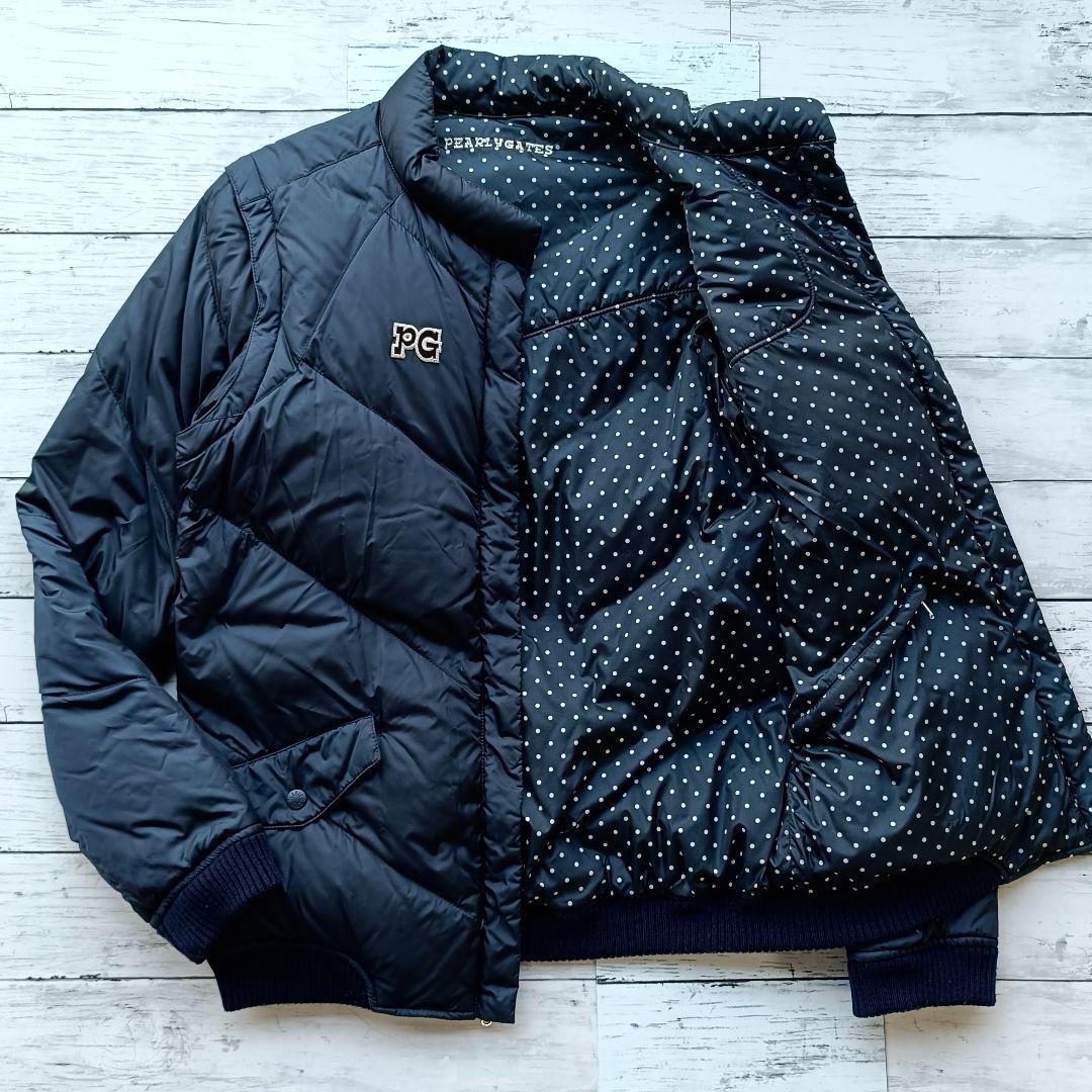 美品✨4way パーリーゲイツ リバーシブル ダウンジャケット ベスト 1サイズ