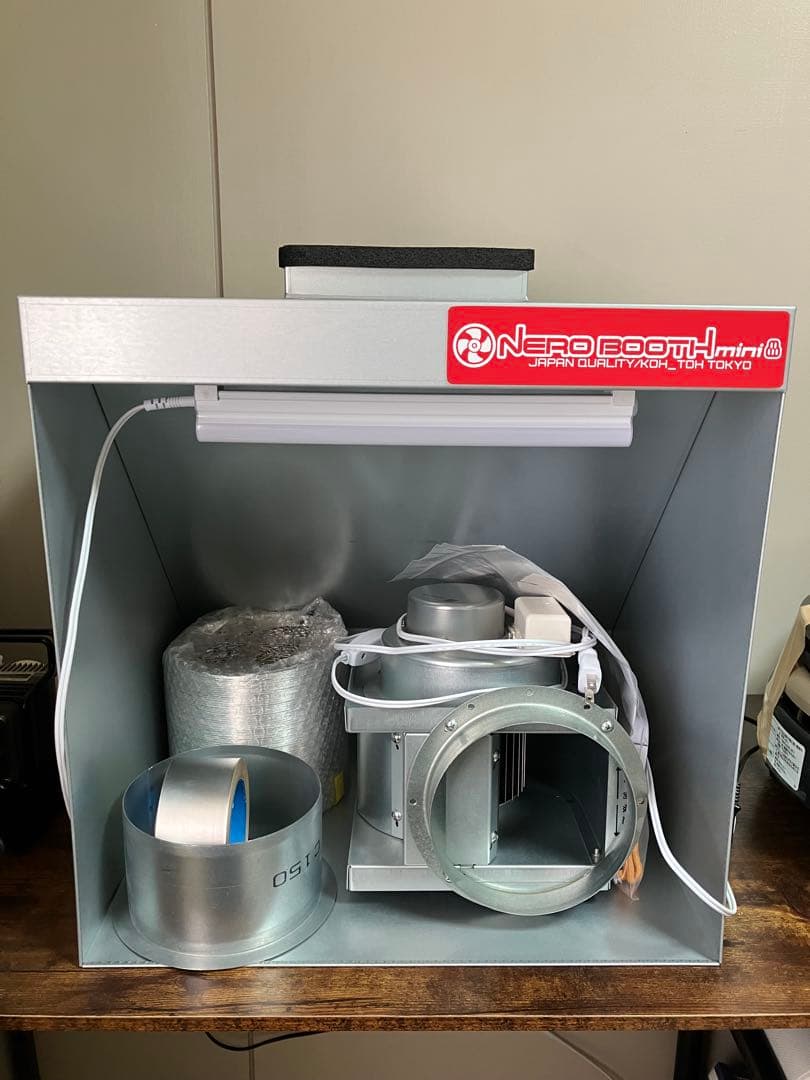 ガットワークス ネロブースmini エアブラシ用塗装ブース 塗装に