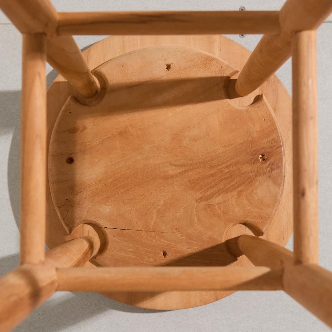 スツール　ハイスツール　天然木