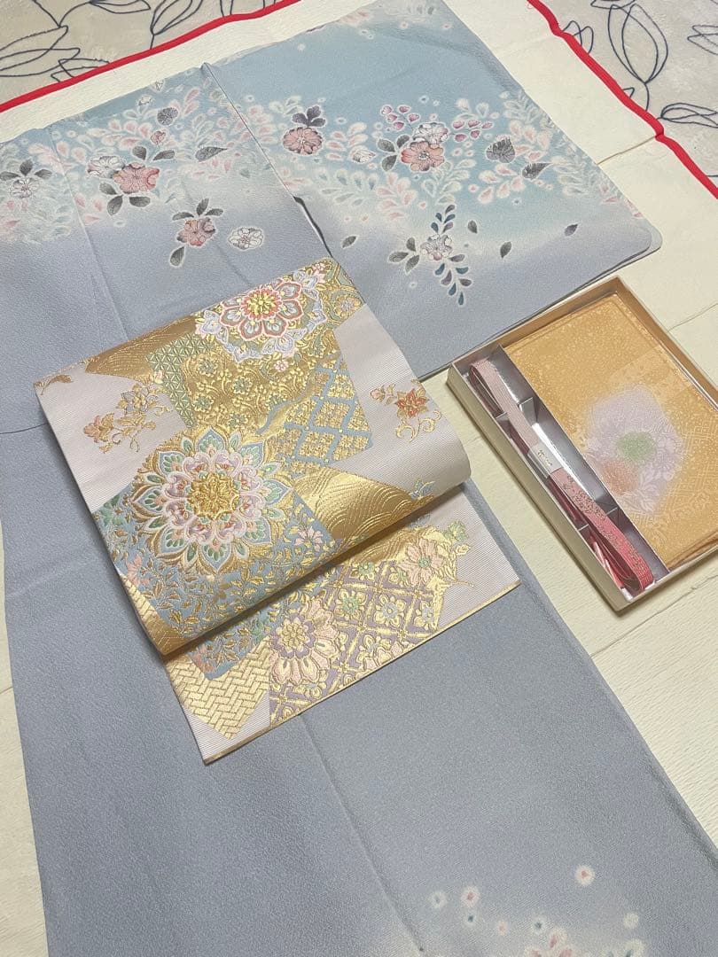 訪問着フルセット 辻ヶ花 作家 落款 正絹 絞り 上品 入学式 結婚式