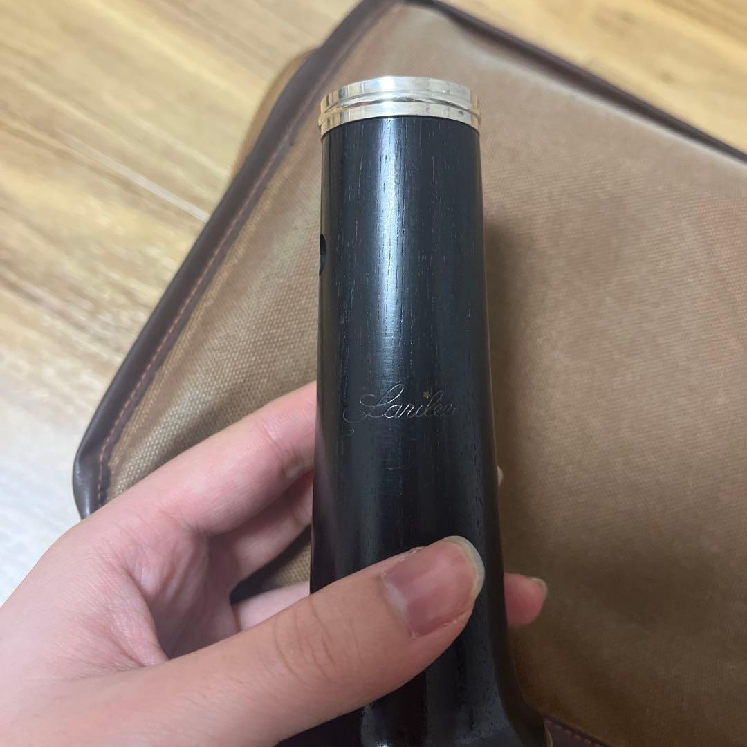 オーボエ本体 木製 銀メッキキー リード付き