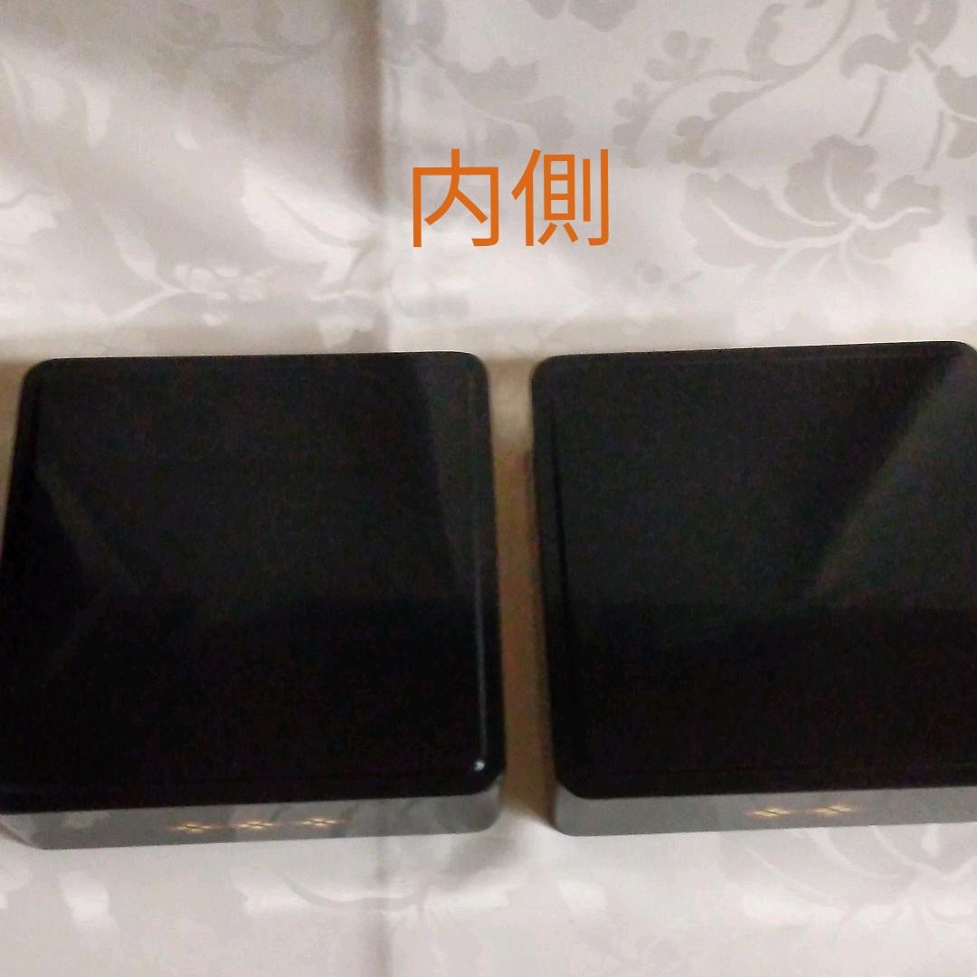 重箱　秀衡塗り　三段重　伝統工芸品　モダン　金箔　新品未使用