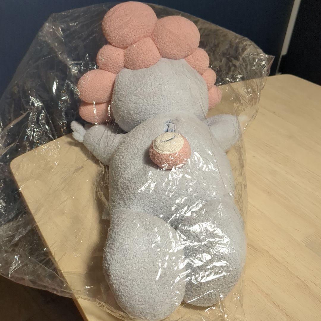 ミャクミャク　ジェラートピケ　ティッシュケース　ぬいぐるみ